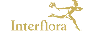 Interflora logotyp-chokladask med eget tryck