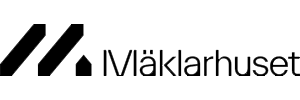 Mäklarhuset logotyp-chokladask med egen design-svart