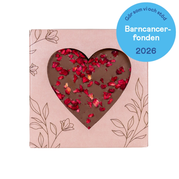Chokladhjärta Barncancerfonden